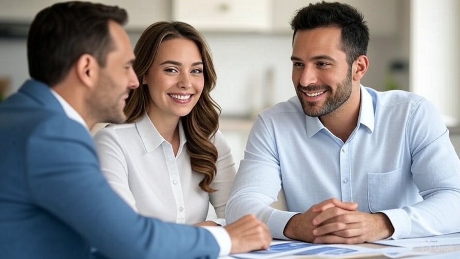 Financial professionals meeting with clients at the Consumer Finance Review Board.